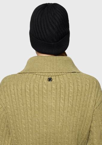 Bonnet Izia - Samshield - Maille fine en laine m&eacute;rinos