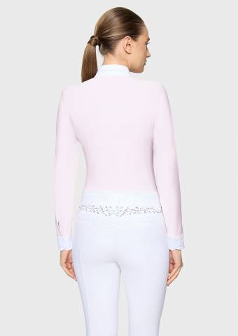 Polo de concours manches longues Olivia - Samshield - Tissu high-stretch