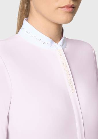 Polo de concours manches longues Olivia - Samshield - Tissu high-stretch