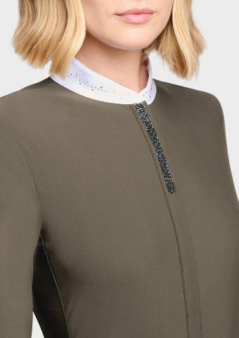 Polo de concours manches longues Olivia - Samshield - Tissu high-stretch