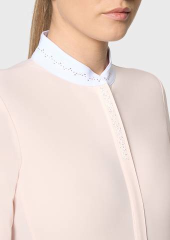Polo de concours manches longues Olivia - Samshield - Tissu high-stretch