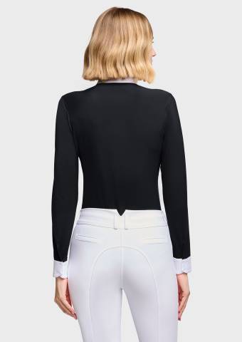 Polo de concours manches longues Olivia - Samshield - Tissu high-stretch