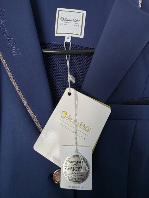 Veste de concours Samshield Victorine crystal taille 36