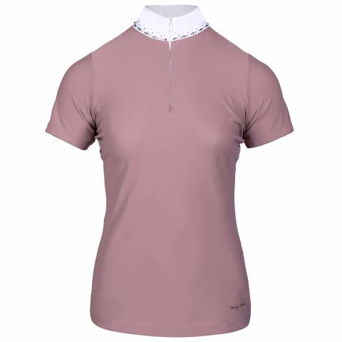 Polo de concours Mauve Blush - Harry's Horse - Tissu respirant