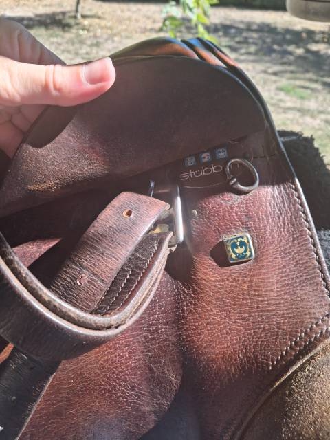 Selle de cheval St&uuml;bben Siegfried &eacute;quip&eacute;e