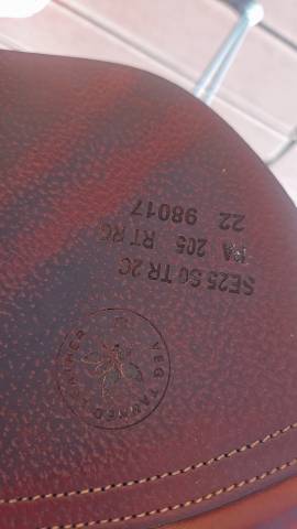 Selle 2GS CWD 16,5 pouces tabac 