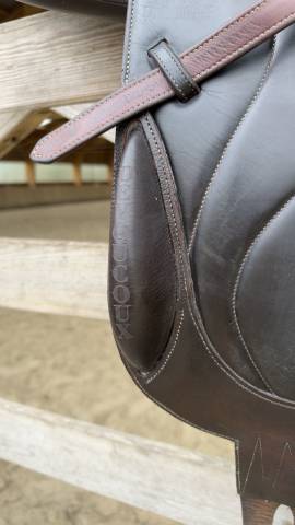 Selle DEVOUCOUX Chiberta O 17,5 pouces mixte cuir 