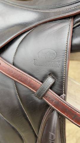 Selle DEVOUCOUX Chiberta O 17,5 pouces mixte cuir 