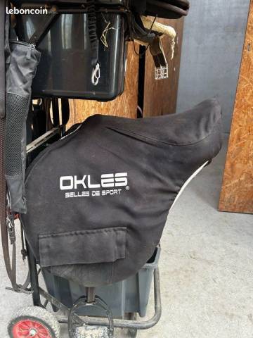 Selle CSO Okles Bianca 17,5 pouces, de 2018
