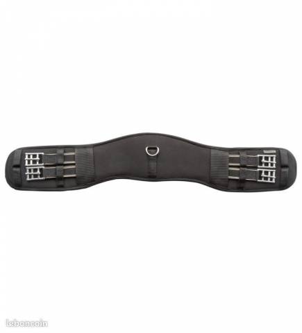 Sangle courte élastiquée showmaster — 30 cm — noire