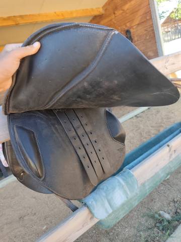Selle mixte 17 pouces 