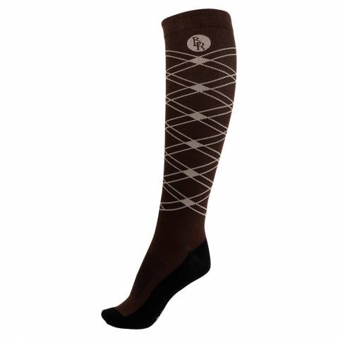 Chaussettes d'&Eacute;quitation Luca - BR - Coton respirant