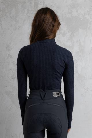 Polo Jumper manches longues - Anky - Tissu respirant