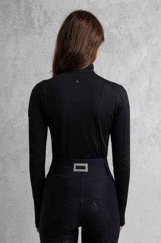 Polo Demi-Zip &agrave; Strass - ANKY - Isolation thermique