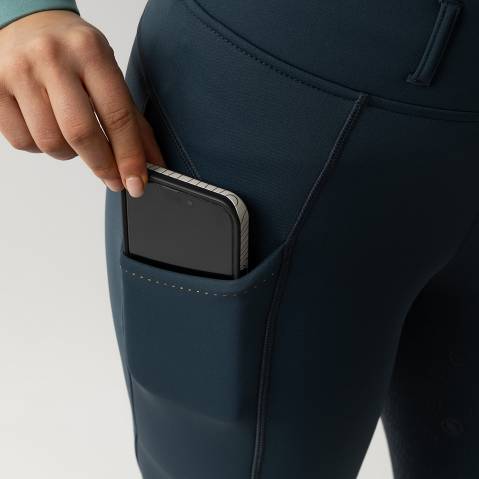 Legging d'&Eacute;quitation Hiver Linda - BR - Tissu stretch doux
