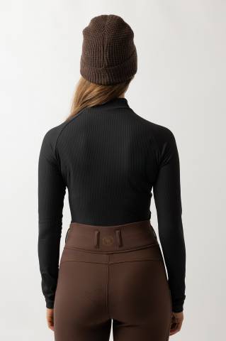 Polo Lidda manches longues - BR - Velours c&ocirc;tel&eacute; extensible