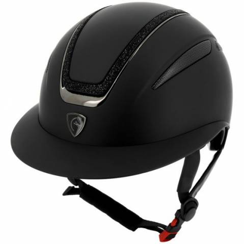 Casque Equi Theme Agris mat liseré lamé - Equithème - Léger et respirant