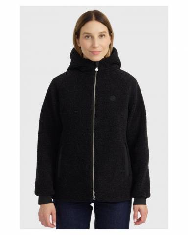 Veste chaude r&eacute;versible Coline - Harcour - Effet mouton et d&eacute;perlant