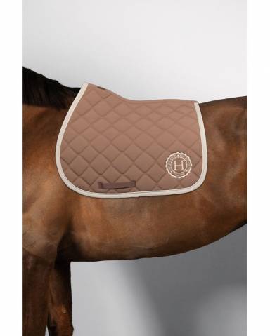 Tapis de selle d&eacute;garrot&eacute; Chim&egrave;ne - Harcour - Confort optimal