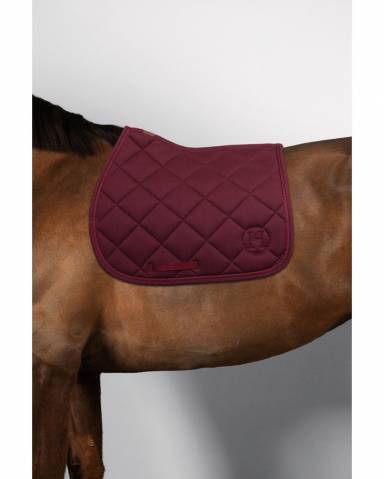 Tapis de selle Charma - Harcour - Forme d&eacute;garrott&eacute;e