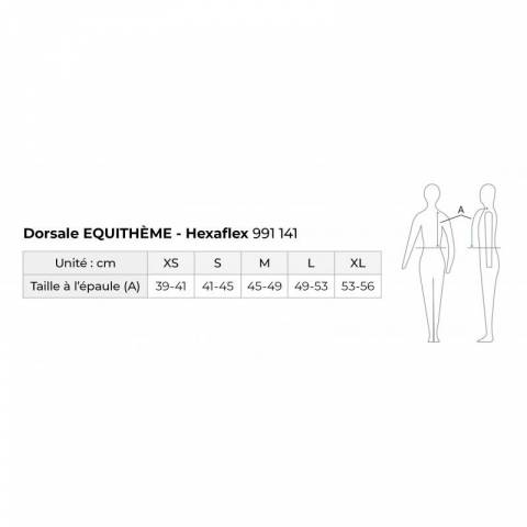 Dorsale Equi Th&egrave;me Hexaflex - Equith&egrave;me - Protection optimale