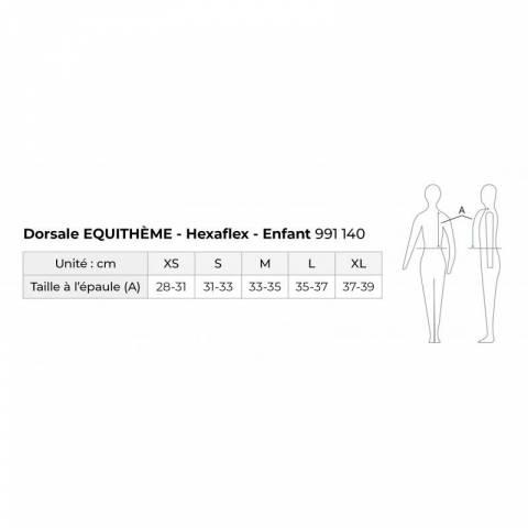 Dorsale Equi Th&egrave;me Hexaflex - Equith&egrave;me - Protection optimale