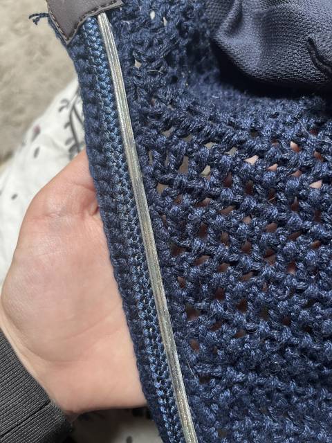 Bonnet Equitheme bleu marine 