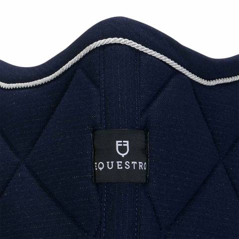 Tapis de selle coton avec passepoil CSO poney - Equestro - Coton respirant