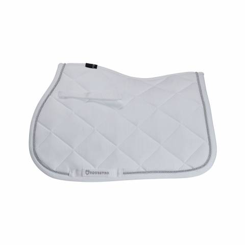 Tapis de selle coton avec passepoil CSO poney - Equestro - Coton respirant