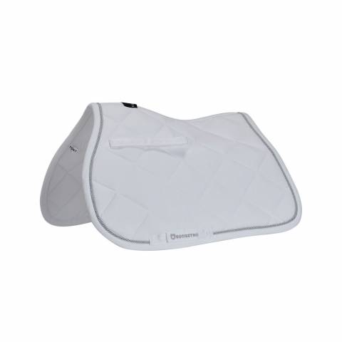 Tapis de selle coton avec passepoil CSO poney - Equestro - Coton respirant