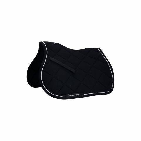 Tapis de selle coton avec passepoil CSO poney - Equestro - Coton respirant