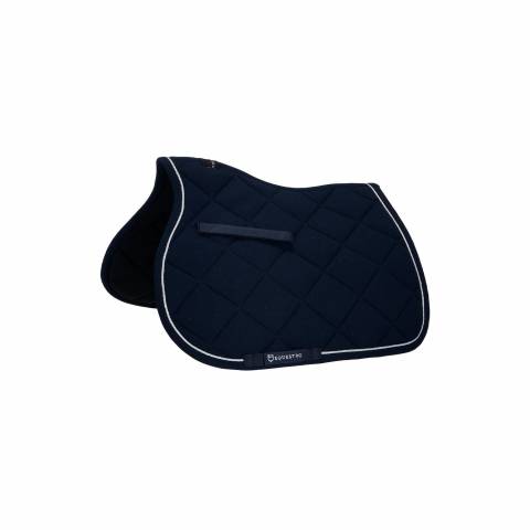 Tapis de selle coton avec passepoil CSO poney - Equestro - Coton respirant