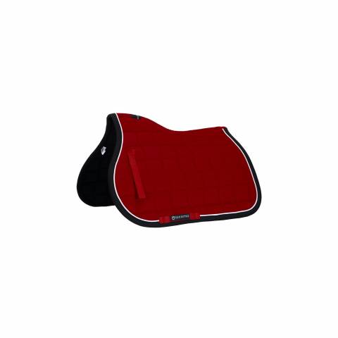 Tapis de selle tricolore poney CSO - Equestro - Coton doux
