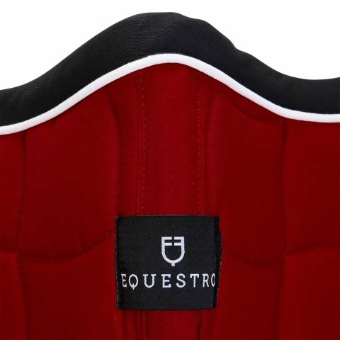Tapis de selle tricolore poney CSO - Equestro - Coton doux