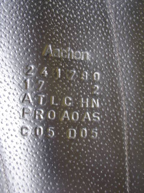 Selle Dressage Forestier Aachen 17'