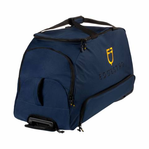 Trolley avec logo brod&eacute; - Equestro - Tissu r&eacute;sistant