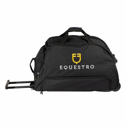 Trolley avec logo brod&eacute; - Equestro - Tissu r&eacute;sistant