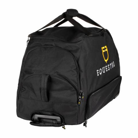 Trolley avec logo brod&eacute; - Equestro - Tissu r&eacute;sistant