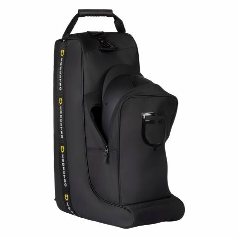 Sac porte-bottes et casque en tissu technique - Equestro - R&eacute;sistant