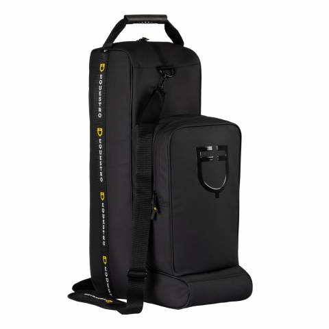 Sac porte-bottes et casque en tissu technique - Equestro - R&eacute;sistant