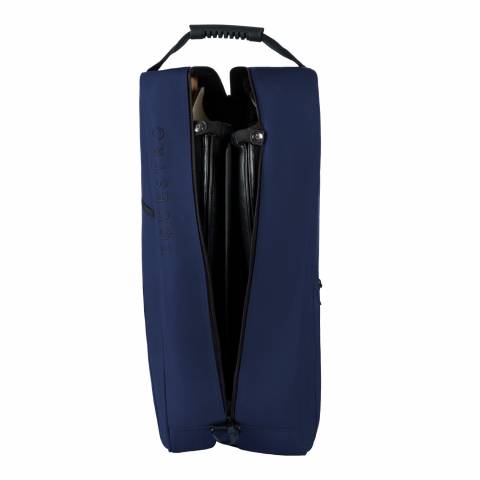 Sac porte-bottes et casque en cordura - Equestro - Pratique et raffin&eacute;