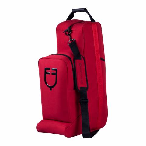 Sac porte-bottes et casque en cordura - Equestro - Pratique et raffiné