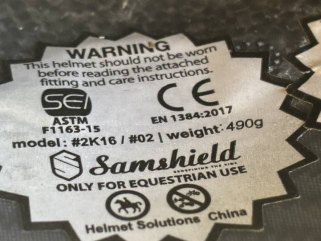 Casque Samshield shadowmatt 2.0