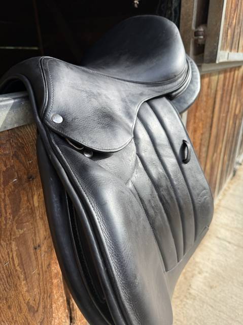 Selle Forestier S&eacute;oul Doubl&eacute;e Veau 17,5