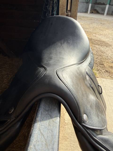 Selle Forestier S&eacute;oul Doubl&eacute;e Veau 17,5