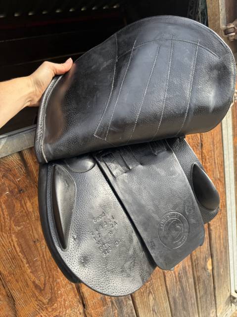 Selle Forestier S&eacute;oul Doubl&eacute;e Veau 17,5