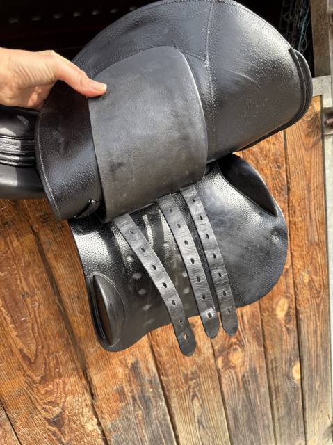 Selle Forestier S&eacute;oul Doubl&eacute;e Veau 17,5