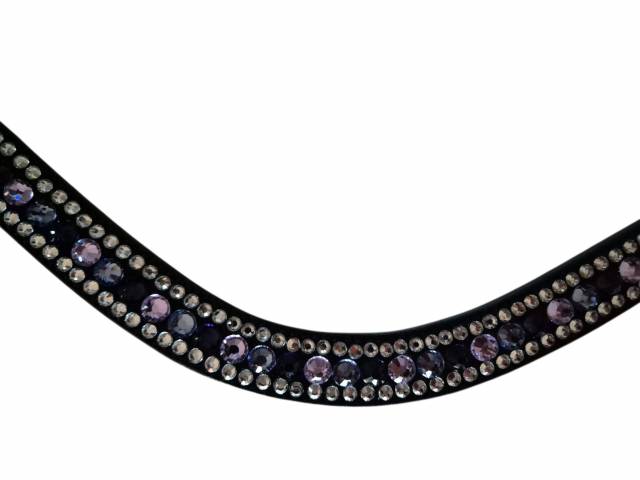Frontal Strass La Cavalerie - La Cavalerie - Cuir v&eacute;ritable