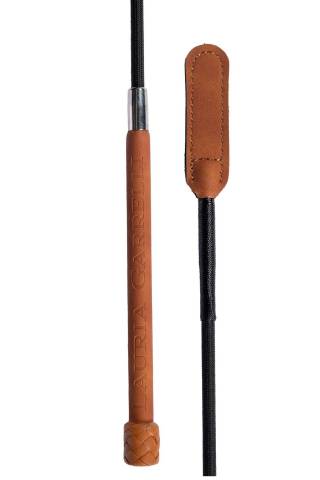 Stick de dressage Montalcino - Lauria Garrelli - Pommeau haut de gamme