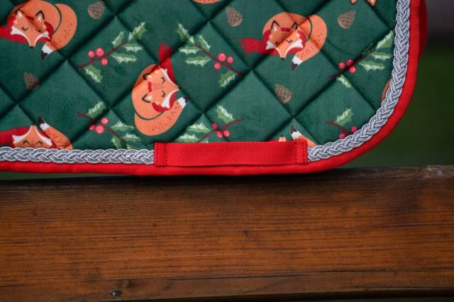 Tapis de Selle Xmas - HKM - 100% Polyester